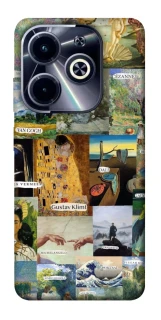 Чехол на Infinix Hot 40i Art collage ver.8 фото 1 из 1