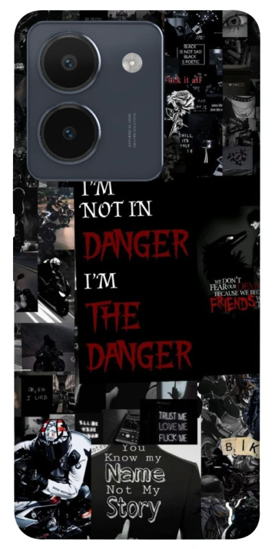 Чохол на Vivo Y36 Danger collage фото 1 з 1