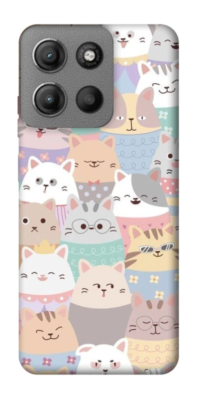 Чохол на Motorola Moto G15 Power Funny Kittens ver.2 фото 1 з 1