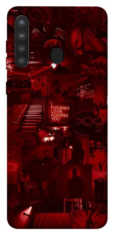 Чехол на Samsung Galaxy A21 Love collage ver.5 фото 1 из 1