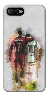 Чохол на OPPO A5 / A3S / AX5 / R15-NEO Ronaldo та Messi фото 1 з 1