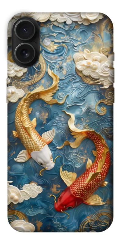Чехол на Apple iPhone 16 Plus Koi carp фото 1 из 1
