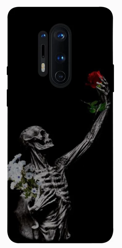Чехол на OnePlus 8 Pro Skeleton vs Rose фото 1 из 1