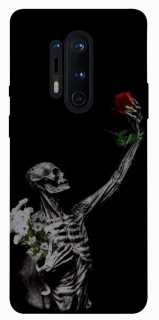 Чехол на OnePlus 8 Pro Skeleton vs Rose фото 1 из 1