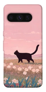 Чехол на Google Pixel 8 Pro cat on a field фото 1 из 1