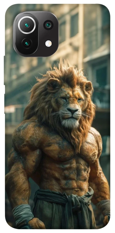 Чехол на Xiaomi Mi 11 Lite Лев фото 1 из 1