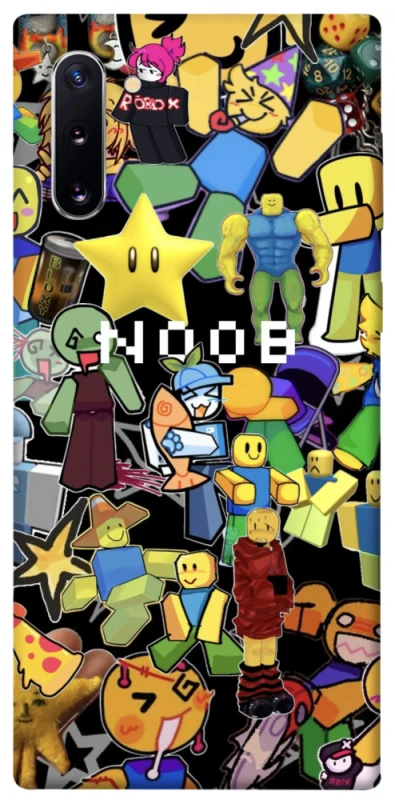 Чохол на Samsung Galaxy Note 10 Roblox Noob фото 1 з 1