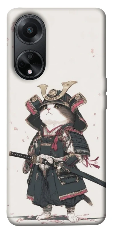 Чохол на Oppo A58 4G Samurai Cat Warrior фото 1 з 1