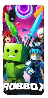 Чехол на Samsung Galaxy M01 Core / A01 Core Roblox gaming heroes фото 1 из 1