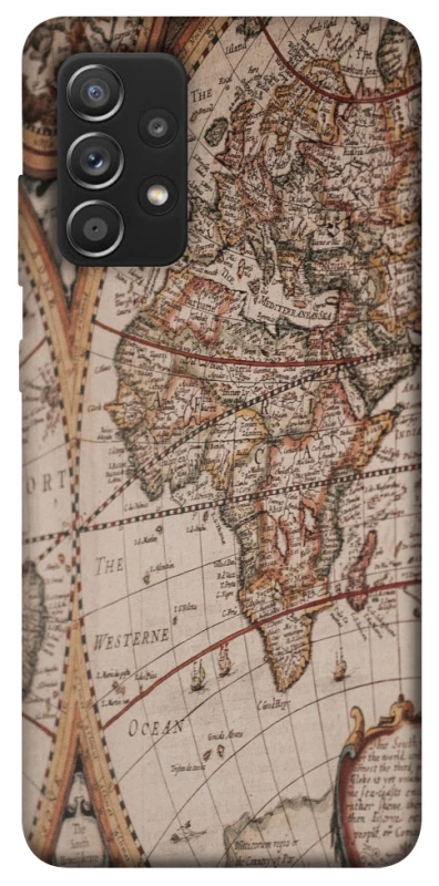 Чехол на Samsung Galaxy A52 4G / A52 5G Карта путешествий фото 1 из 1