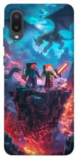 Чохол на Samsung Galaxy A02 Minecraft v3 фото 1 з 1