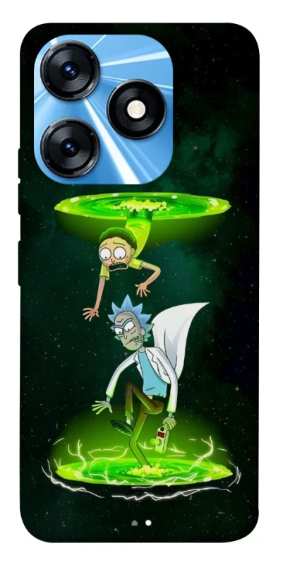 Чохол на TECNO Spark 10 Rick and Morty фото 1 з 1