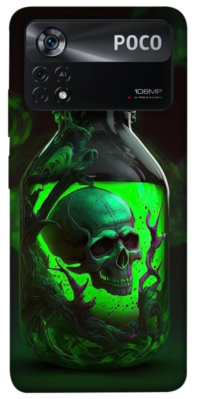 Чохол на Xiaomi Poco X4 Pro 5G Skull bottle фото 1 з 1