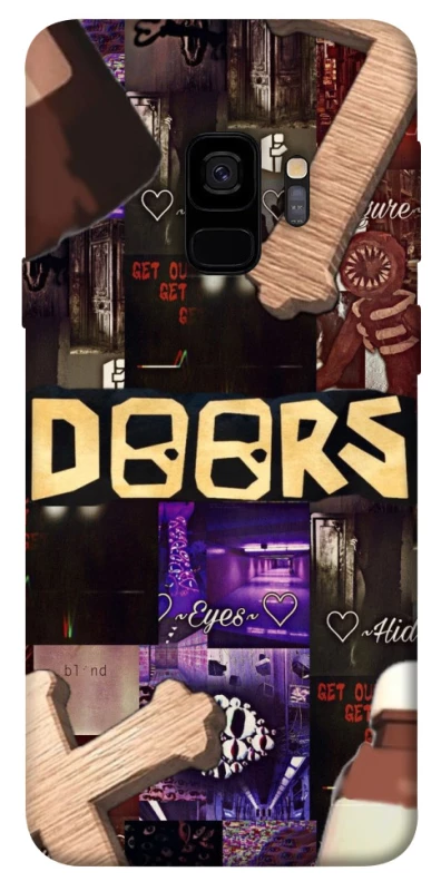 Чехол на Samsung Galaxy S9 Roblox doors dark mode фото 1 из 1
