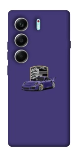 Чохол на Tecno Camon 40 Pro 5G Porsche purple фото 1 з 1