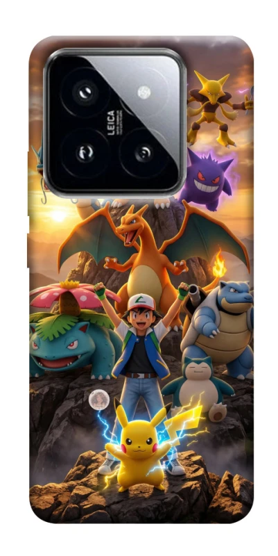 Чехол на Xiaomi 14 Pro Pokemon фото 1 из 1