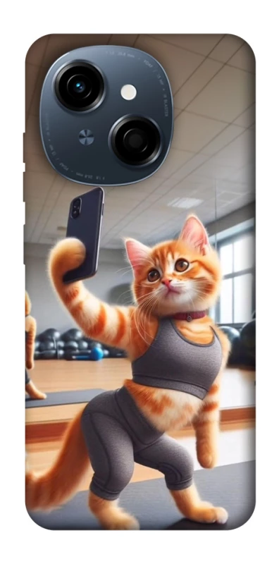 Чехол на TECNO Spark Go 1 Кошечка фото 1 из 1