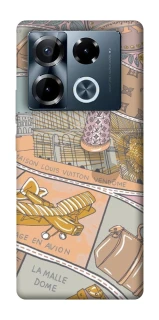 Чохол на Infinix Note 40 Pro 4G Fashion collage ver.2 фото 1 з 1