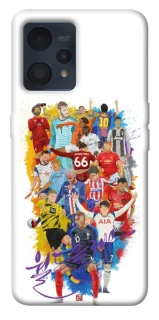 Чохол на Realme 9 4G / 9 Pro+ Football Abstract v2 фото 1 з 1