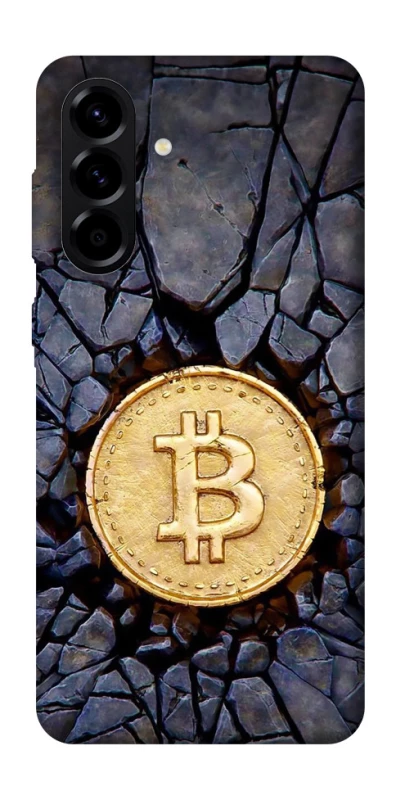 Чохол на Samsung Galaxy A56 5G Bitcoin cracks фото 1 з 1