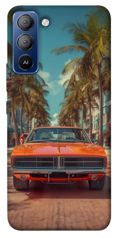 Чехол на TECNO Pop 5 LTE Tropical car фото 1 из 1