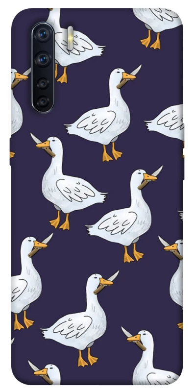 Чохол на Oppo A91 Гуси з претензією фото 1 з 1