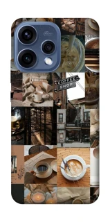 Чохол на Oppo Reno 15 Coffee collage ver.3 фото 1 з 2