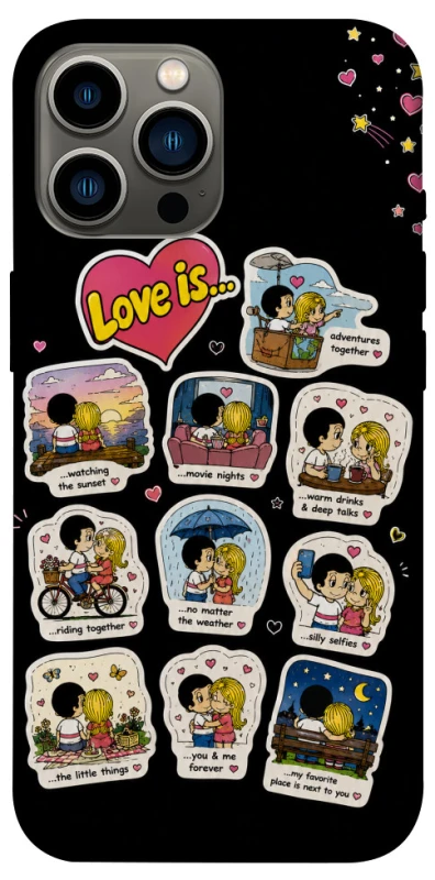 Чехол на Apple iPhone 13 Pro Max (6.7") Love is ver.4 фото 1 из 1