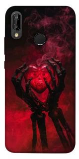 Чохол на Huawei P20 Lite Heart in the hands of a skeleton фото 1 Чохол на Huawei P20 Lite Heart in the hands of a skeleton фото 1 з 1