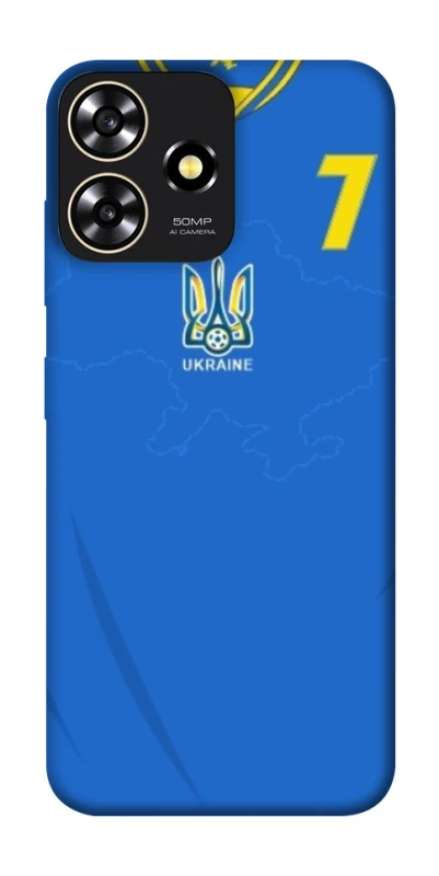 Чохол на ZTE Blade A73 4G UA-Football ver.4 фото 1 з 1