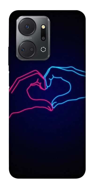 Чохол на Huawei Honor X7a Neon love фото 1 з 1