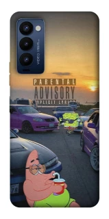 Чохол на TECNO Camon 18 Pro Патрік на перегонах фото 1 з 1