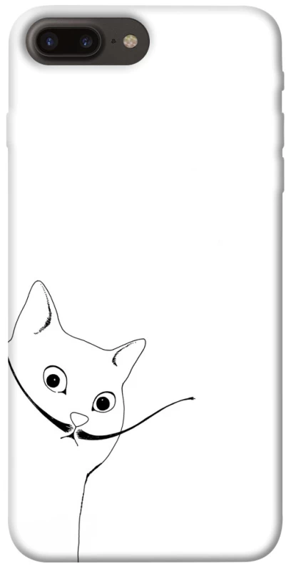 Чехол на Apple iPhone 7 plus / 8 plus Кот Дали фото 1 из 1