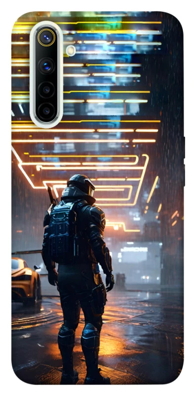 Чехол на Realme 6 Cyber character фото 1 из 1