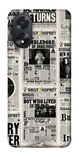 Чохол на Oppo A38 Harry Potter newspaper фото 1 з 1
