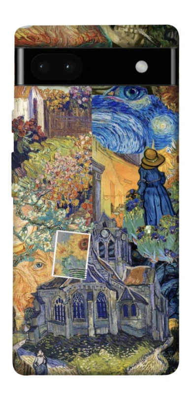 Чохол на Google Pixel 6a Van Gogh collage фото 1 з 1