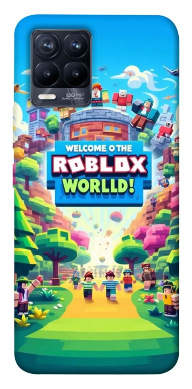 Чехол на Realme 8 Roblox World фото 1 из 1