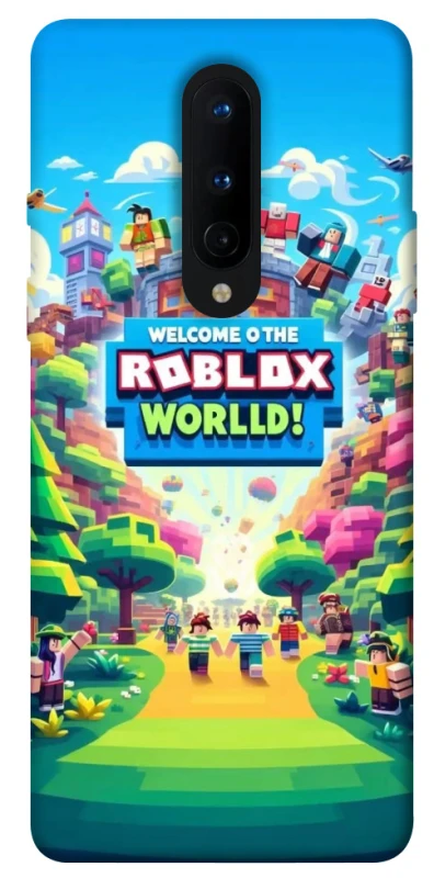 Чохол на OnePlus 8 Roblox World фото 1 з 1