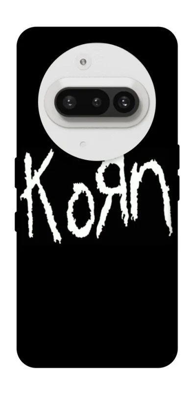 Чохол на Nothing Phone (3a) Korn logo фото 1 Чохол на Nothing Phone (3a) Korn logo фото 1 з 1
