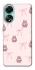 Чохол на Oppo A78 4G Pink bows and Labubus фото 1 з 1