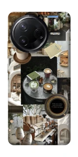 Чехол на Infinix Note 50 Pro Coffee collage ver.4 фото 1 из 1