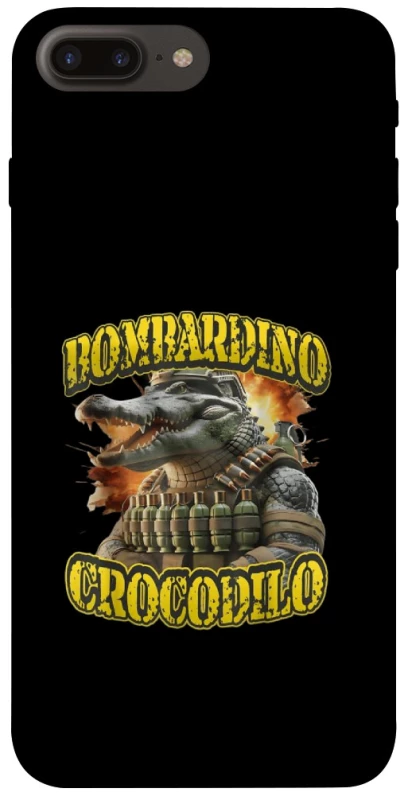 Чохол на Apple iPhone 7 plus / 8 plus Bombardino Crocodilo фото 1 з 1