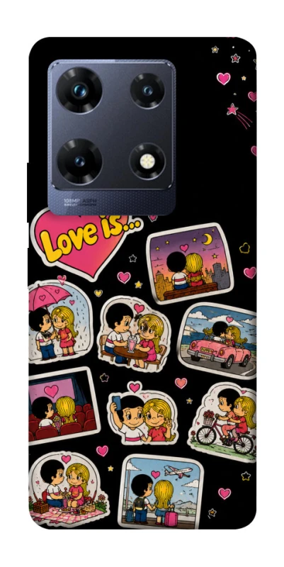 Чехол на Infinix Note 30 Pro Love is ver.3 фото 1 из 1