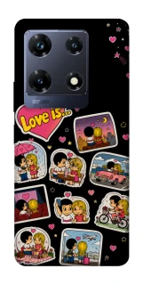 Чехол на Infinix Note 30 Pro Love is ver.3 фото 1 из 1