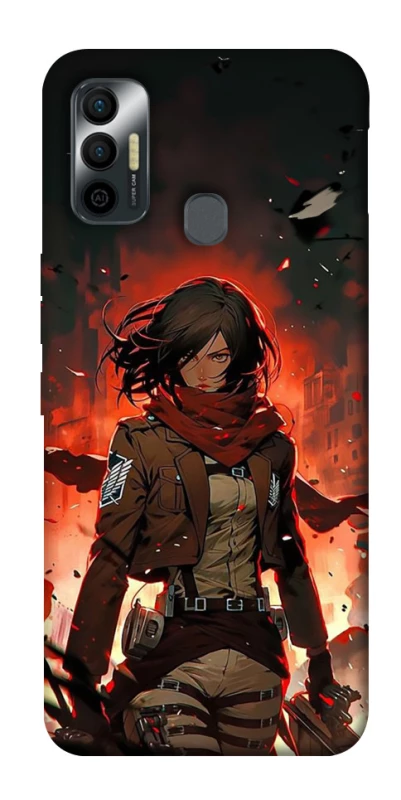 Чохол на TECNO Spark 7 Mikasa v2 фото 1 з 1