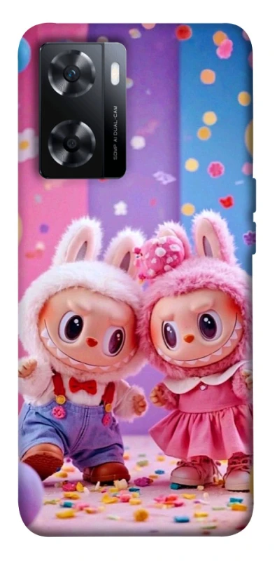 Чохол на OnePlus Nord N20 SE Labubu twins ver.3 фото 1 з 1
