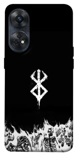 Чохол на Oppo Reno 8T 4G Berserk skeletons фото 1 з 1