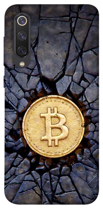 Чохол на Xiaomi Mi 9 SE Bitcoin cracks фото 1 з 1