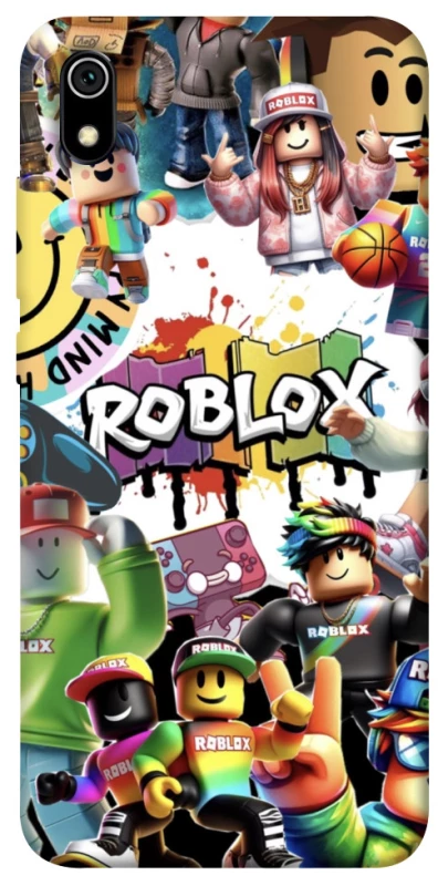 Чохол на Xiaomi Redmi 7A Roblox Characters Collage фото 1 з 1