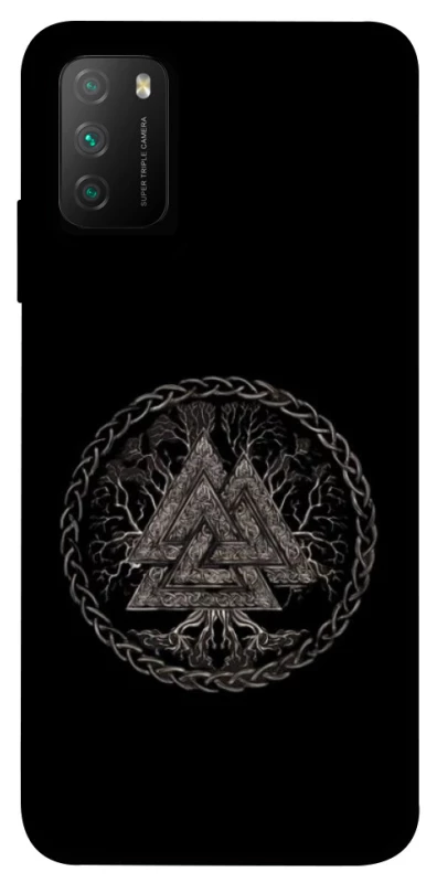 Чохол на Xiaomi Poco M3 Валькнут v3 фото 1 з 1